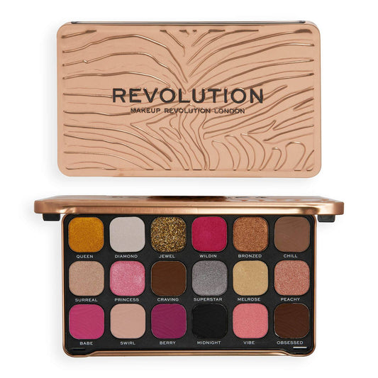 Makeup Revolution Forever Flawless Shadow Palette - Bare Pink