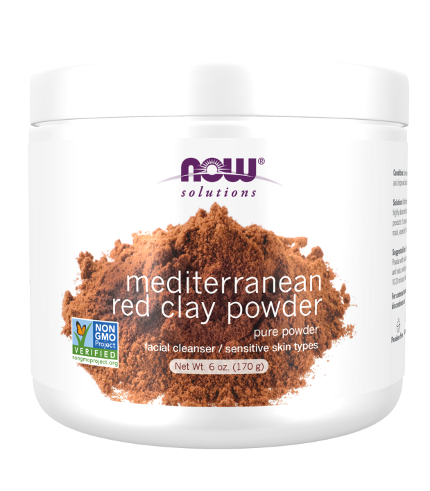 NOW Foods, Solutions, Mediterranean Red Clay Powder