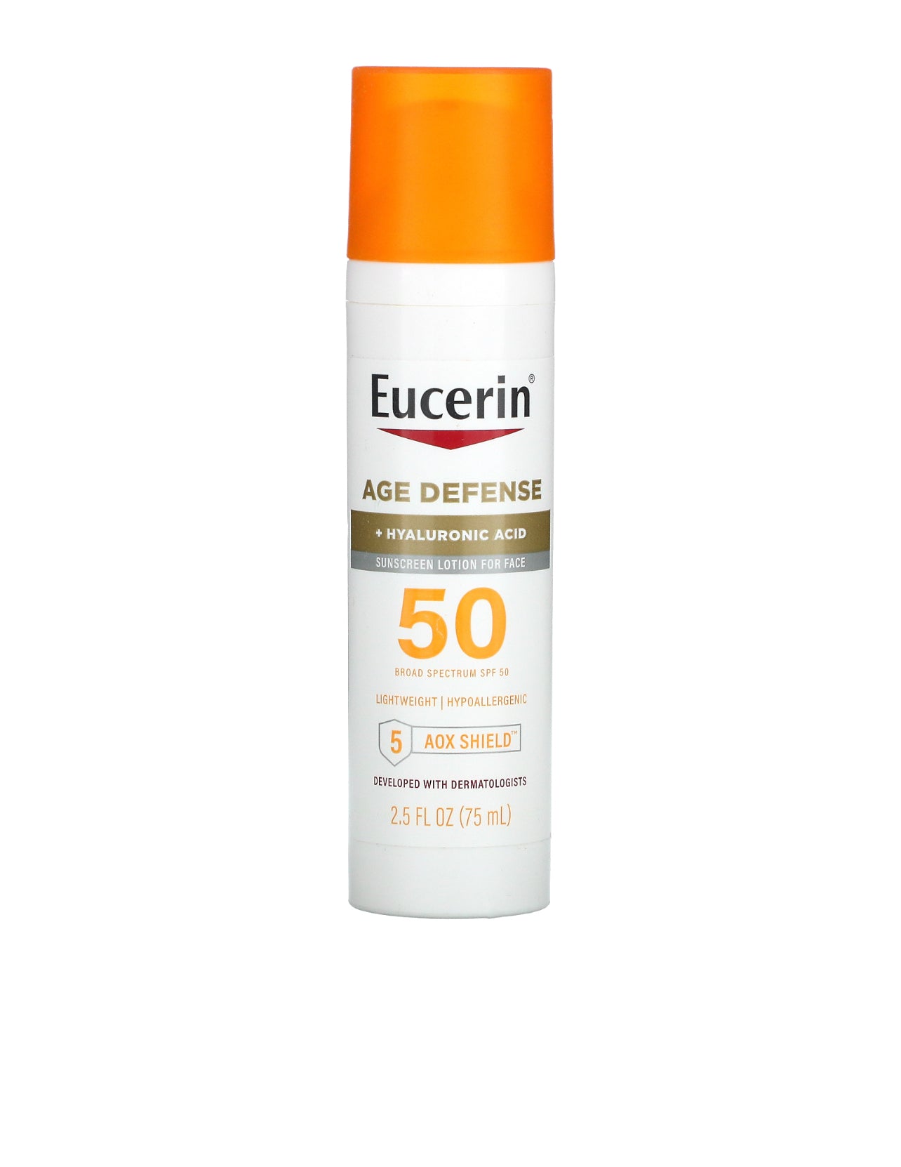 Eucerin Sun Age Defense SPF 50 Face Sunscreen Lotion