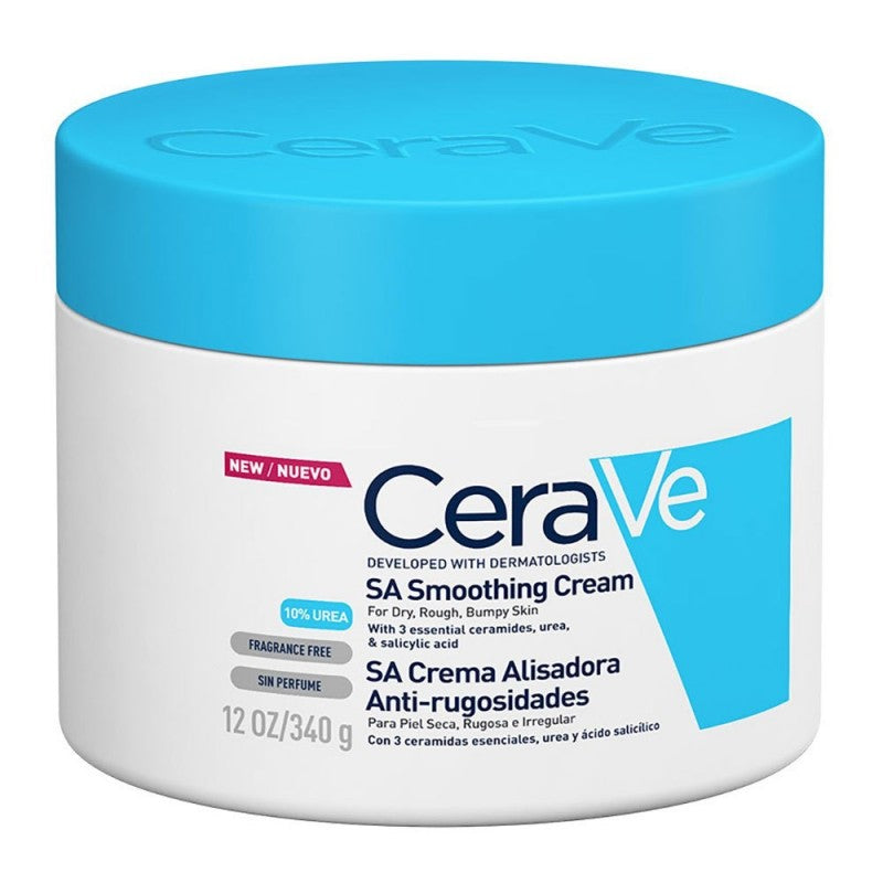 CeraVe SA Smoothing Cream For Dry, Rough, Bumpy Skin 10% Urea 340g
