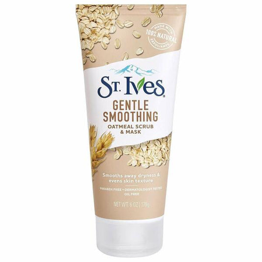 St. Ives Gentle Smoothing Face Scrub and Mask, Oatmeal