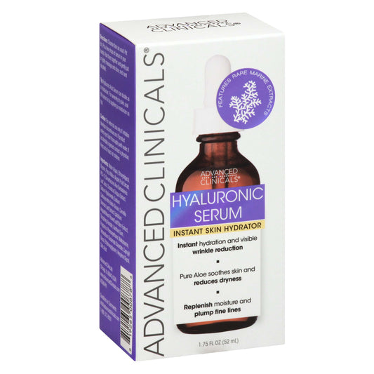 advanced clinicals hyaluronic acid serum 52 ml